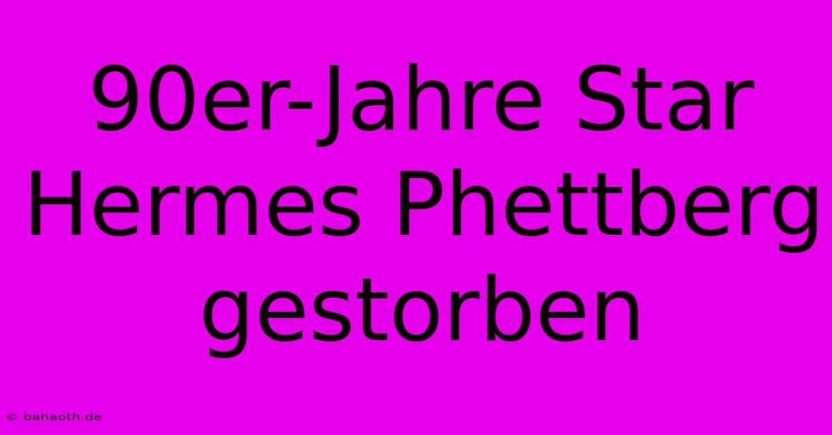 90er-Jahre Star Hermes Phettberg Gestorben