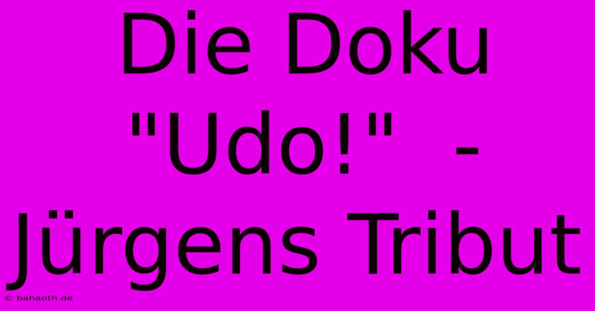 Die Doku 