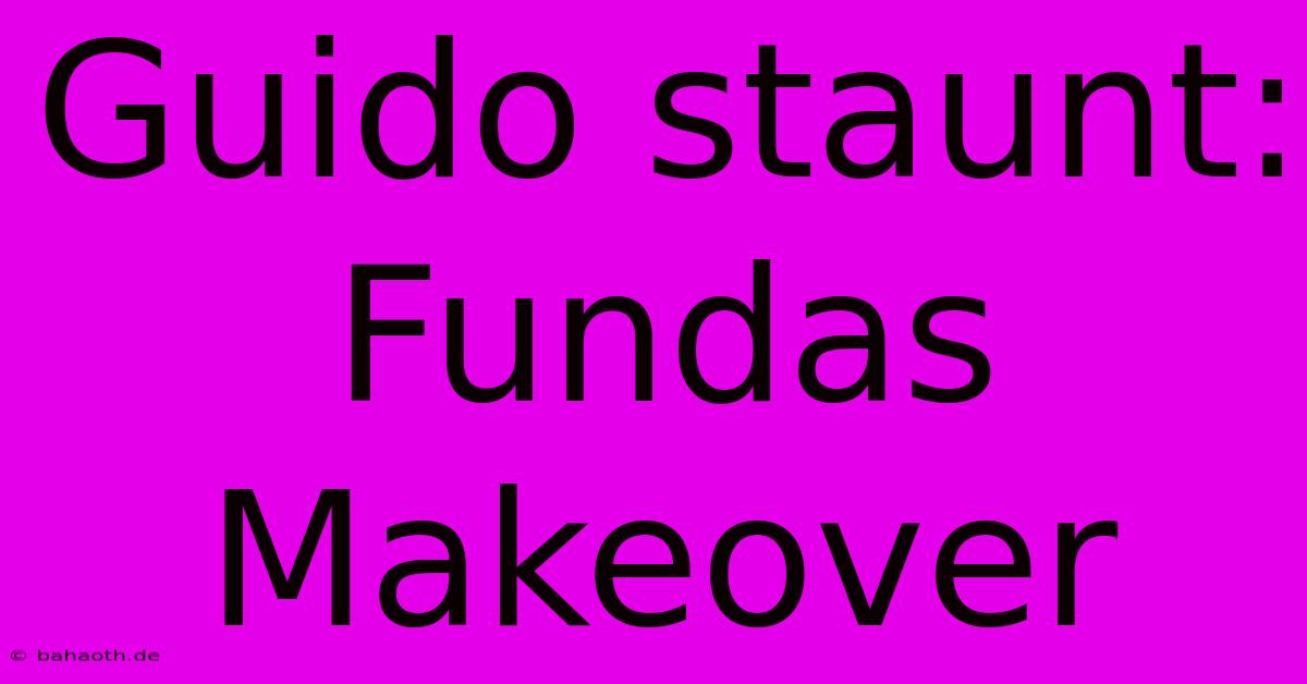 Guido Staunt: Fundas Makeover