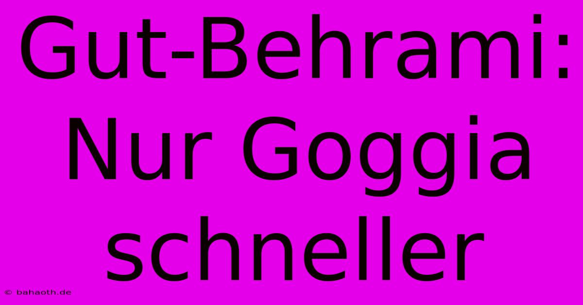 Gut-Behrami: Nur Goggia Schneller