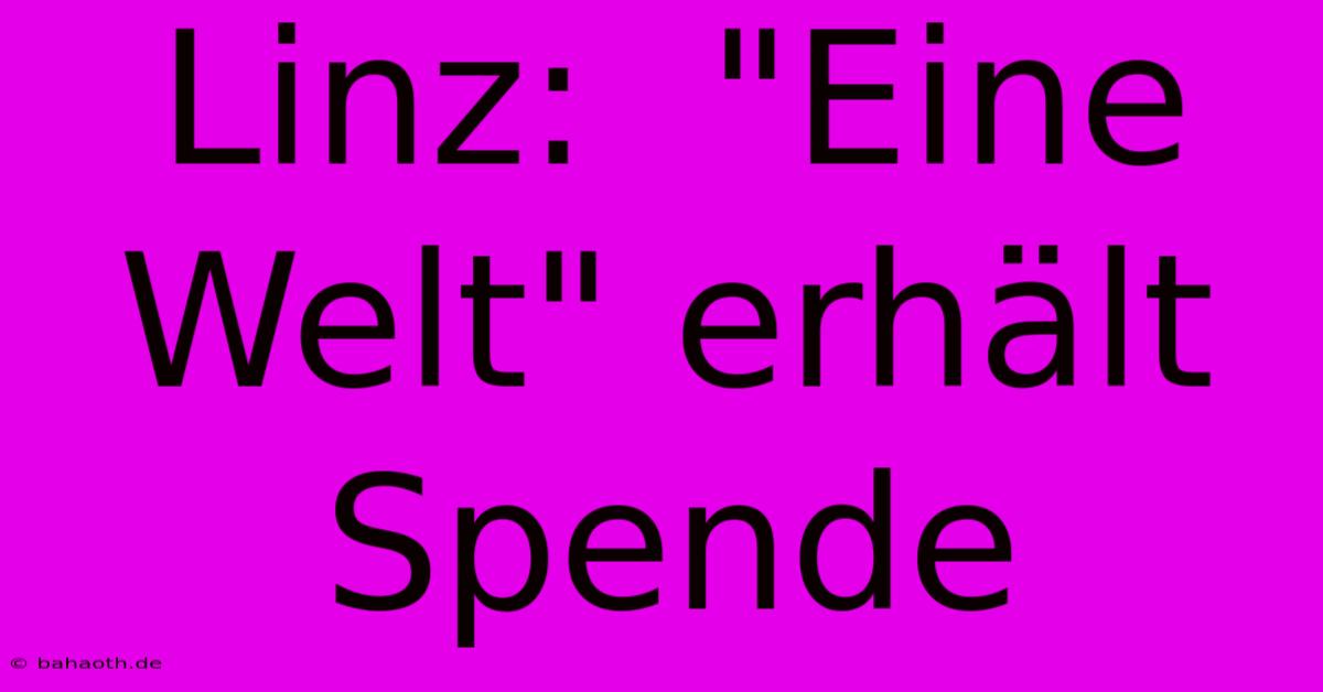 Linz:  