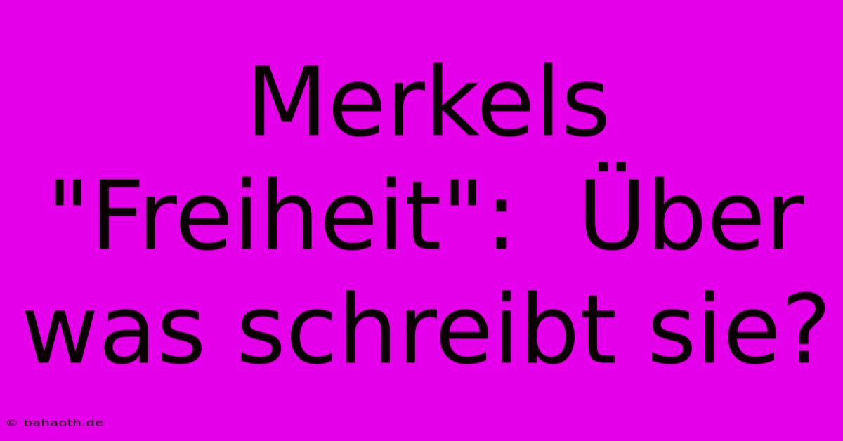 Merkels 