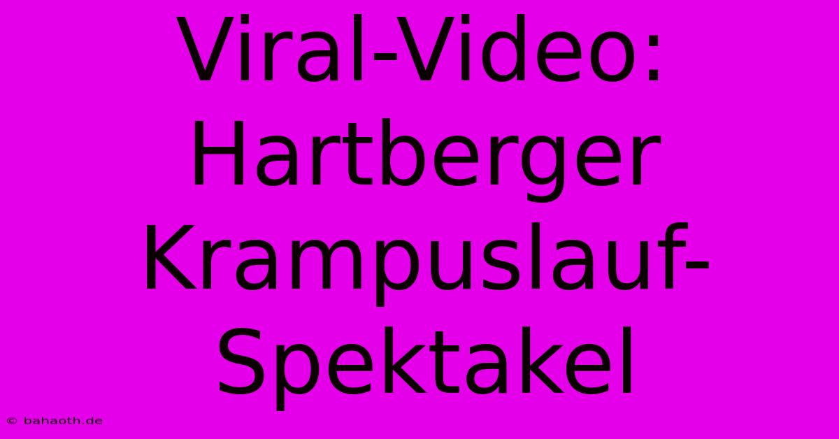 Viral-Video: Hartberger Krampuslauf-Spektakel