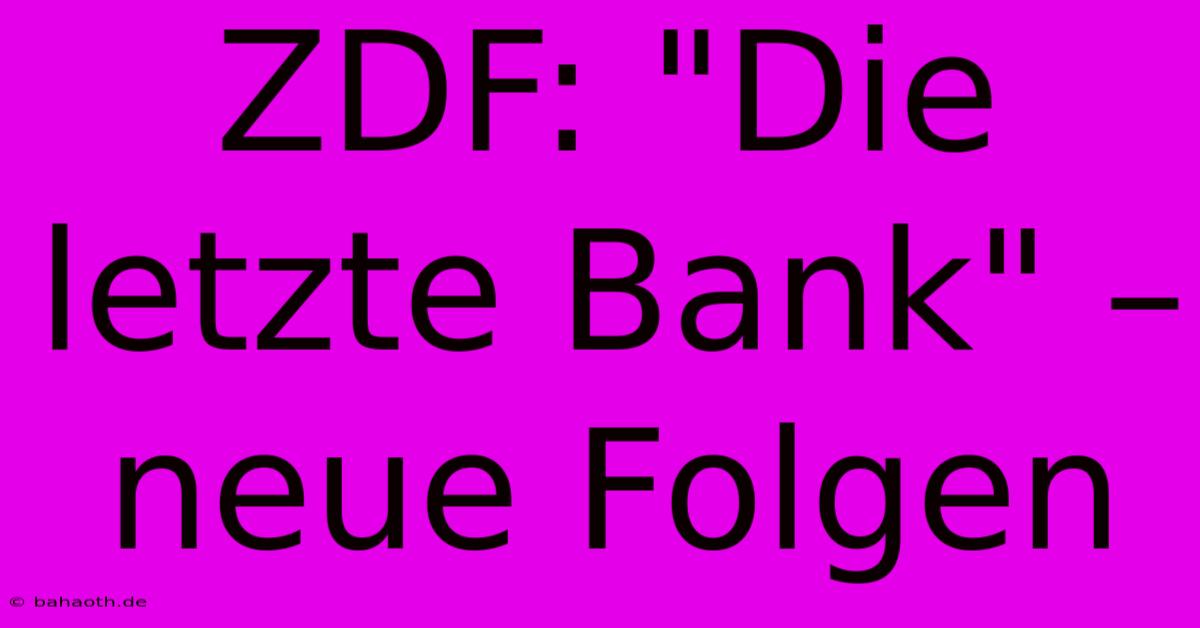 ZDF: 